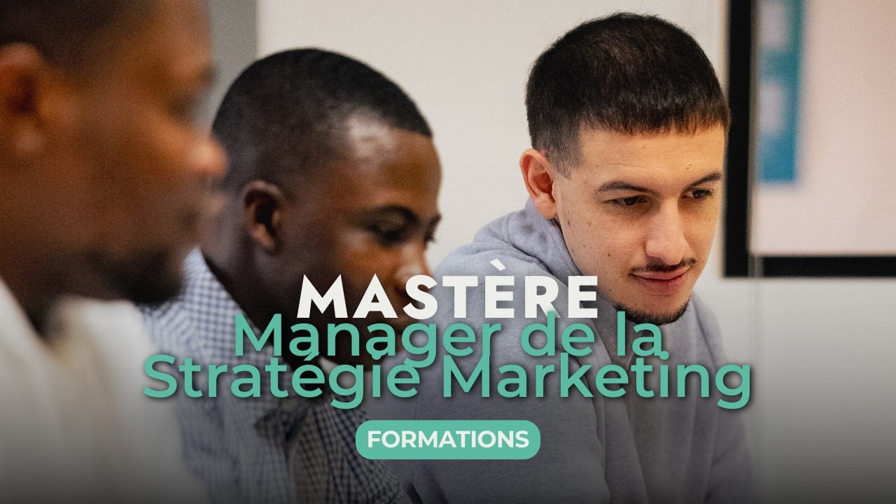 Découvrez le Mastère Manager de la Stratégie Marketing de l'ECEMA (Bac +4/5)