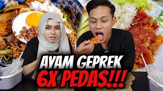 MUKBANG AYAM GEPREK 6X PEDAS WITH INSTANT NOODLE !! ANIQ TUKAR MINDSET...