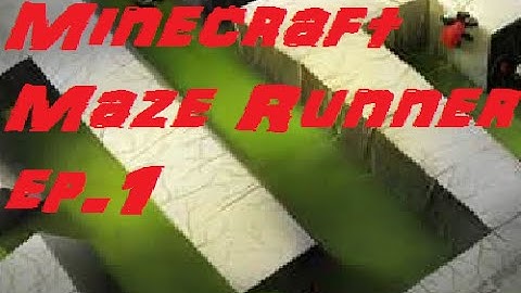 Minecraft Maze Runner Ep.1 (minecraft server 1.8 to 1.8.7)