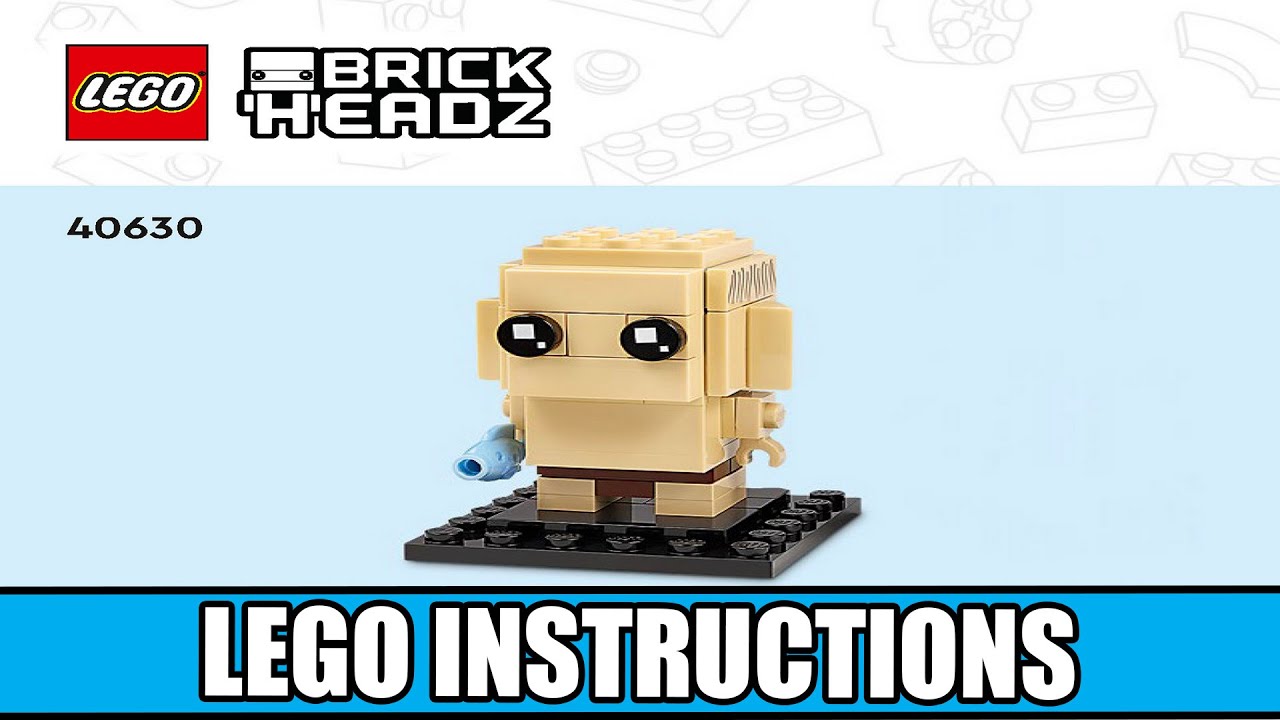 BrickHeadz | Frodo & Gollum LEGO instructions