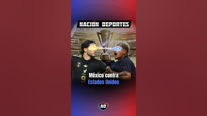 ¡Final con sabor a clásico! 🇲🇽🇺🇸 México y Estados Unidos se verán las caras en la gran final.🔥
