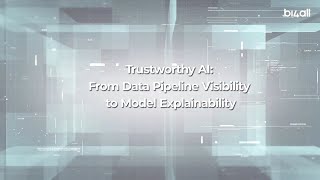 Trustworthy AI: From the visibility of data pipelines to the explainability of Models | TOMORROW22