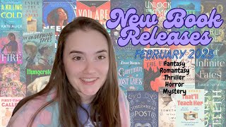 February 2025 New Book Releases || Five star predictions! || Fantasy/Horror/Thriller