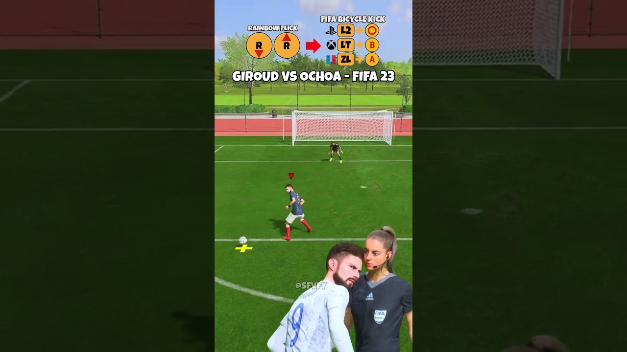 Giroud Skills vs Ochoa - FIFA 23