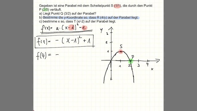 Textaufgaben Quadratische Funktionen Klasse 9 Mit Lösungen fity.club