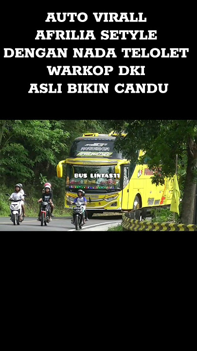Download lagu ASLI BIKIN CANDU NADA TELOLET TERBARU BUS APRILIA STYLE NADA WARKOP DKI @ivansound8266