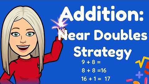 Mini Maths Tutorial Addition: Near doubles strategy (Year 1/2)