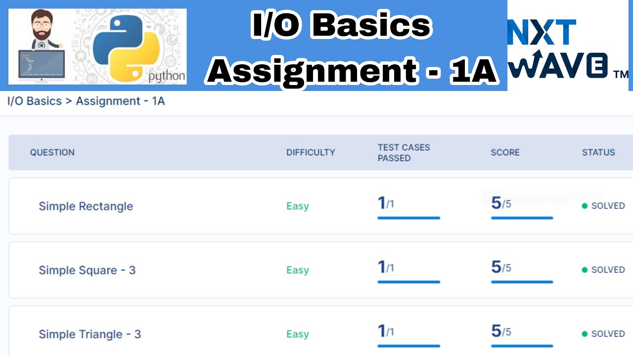 nxtwave assignment answers pdf