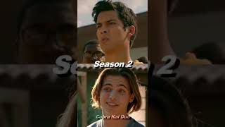 Miguel vs Robby in every Season | #shorts #cobrakai #edit