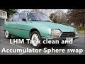 Citroen GS - LHM Hydraulic Maintenance