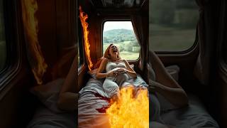 Kitten saves the pregnant mother, heroic and brave! #animalrescue #cuteanimals #shorts #cat #love