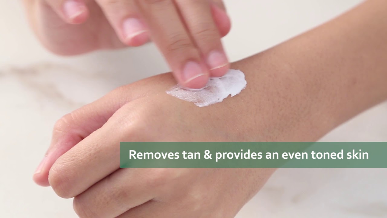 Get even toned skin with Organic Harvest Anti Tan Scrub