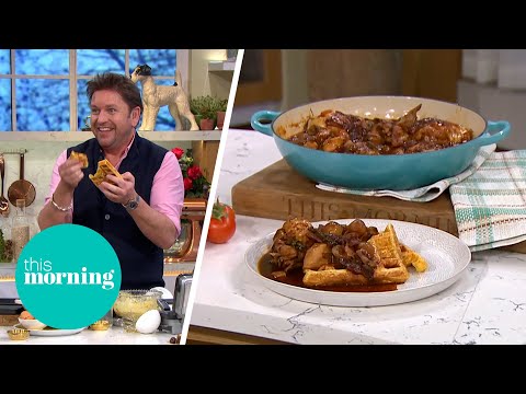 James Martin's Chicken Casserole & Savoury Waffles Leaves This Morning's Crew Salivating | TM