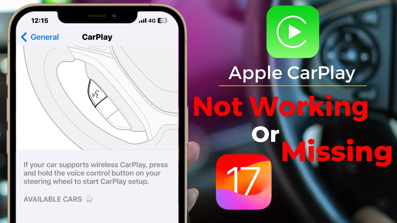 Je n'ai pas Carplay sur mon iPhone –