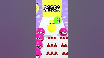 Ball Run 2048 Infinity Game 😱 || #veeruthegame #shorts #viral