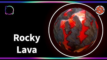 Rocky Lava Substance Designer