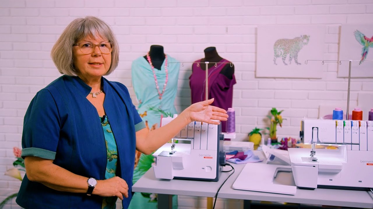 Expert Chat Overlock/Coverstitch Combo Machines of BERNINA and