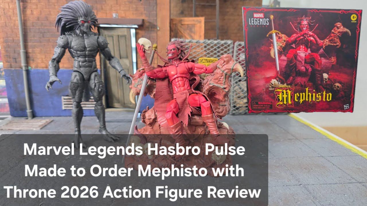 Marvel Legends Hasbro Pulse Made to Order Mephisto with Throne