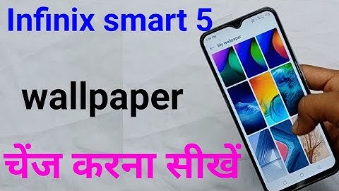 how to change wallpaper in infinix smart 5 | infinix smart 5 me wallpaper change kaise kare