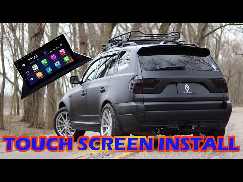 BMW X3 Touch Screen and Backup Camera Installation - Full Car Reveal