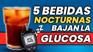 5 MEJORES BEBIDAS Para ANTES de DORMIR Que BAJAN La GLUCOSA | El Rincón del Diabético