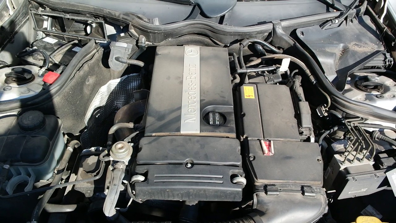 Motor für Mercedes W203 S203 CL203 C180 Kompressor YouTube
