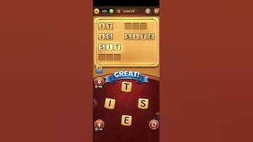 Word Connect Level 34 Solution @GamingTricks40