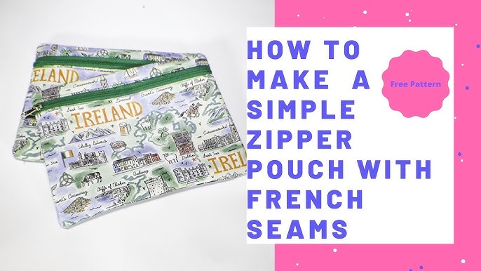 Step-by-Step Guide: DIY Flat Bottom Zippered Pouch – diy pouch and