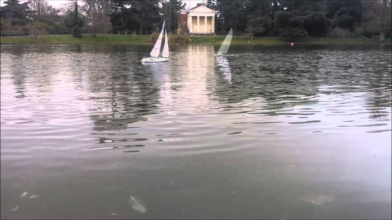 Micro Magic sailboat - YouTube
