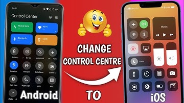 Change Control Center Android To iOS || Kisi Bhi Android Phone Me iPhone Control Center Kaise Lagaye