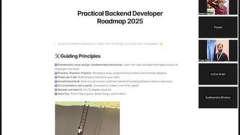 Practical Backend Developer Roadmap 2025