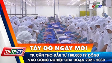 TP. Cần Thơ đầu tư 180.000 tỷ đồng vào công nghiệp giai đoạn 2021- 2030| Cần Thơ TV