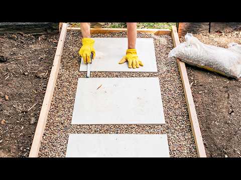 How to Make a DIY Gravel Path