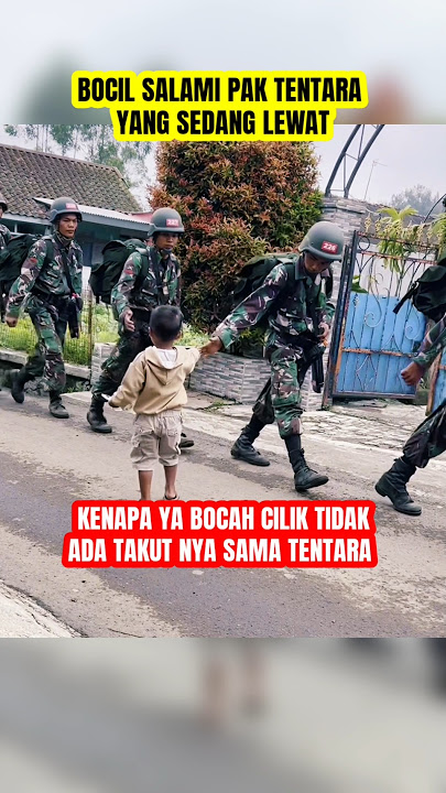 Bocil Komando #trending #viralvideo #tnidihatirakyat #tni
