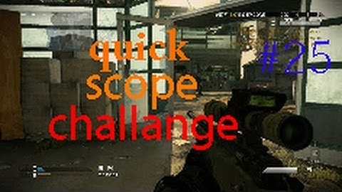 cod:ghosts live-"quick scope challenge" (on strikezone) #25 w/gamingtec101