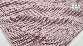 How to Knit the 'Milo' Baby Blanket