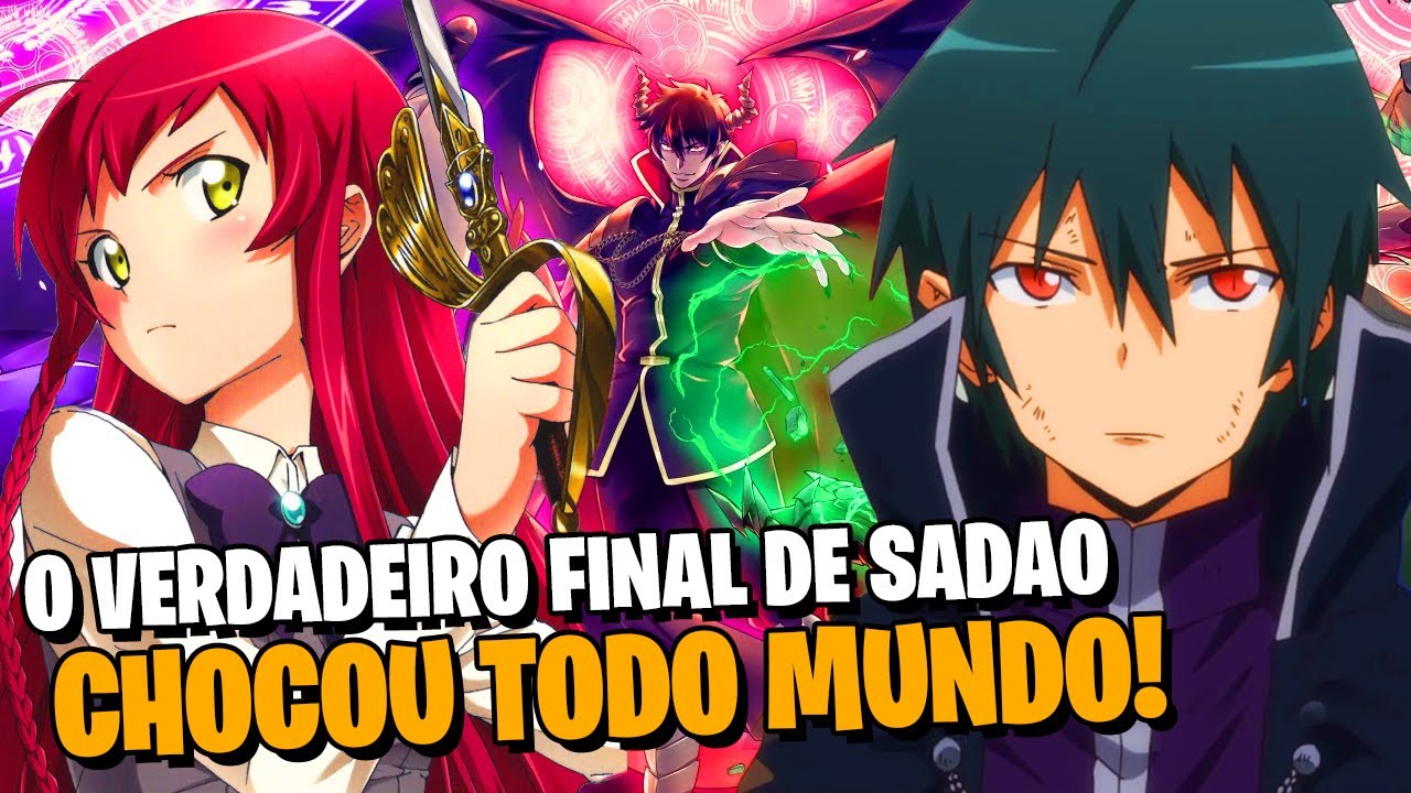 HATARAKU: O FINAL INESPERADO DE SADAO MAOU E A ESCOLHA QUE SURPREENDEU TODO  MUNDO!