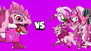 Chamulon vs All diamond type dynamons battle♥️|| in dynamons world #dynamonsworld