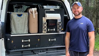 5th Gen 4Runner Drawer SystemFridge, Stove, Running Water, Spice Rack