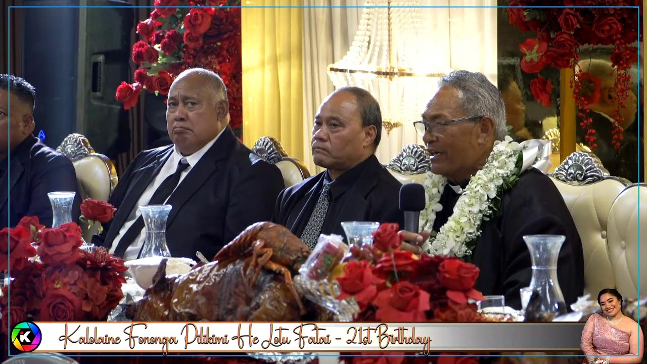 Kalolaine Fononga Pilikimi He Lotu Fatai 21st Birthday