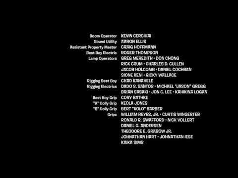 Alvin and the Chipmunks: Chipwrecked (G) End Credits - TV Slides