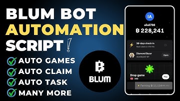 Blum Automation Updated Script | Auto Play Games & Tasks | Earn Unlimited Coins | Blum Auto Clicker
