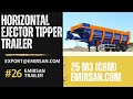 Ejector Semi Trailer | Horizontal Ejector Discharge System