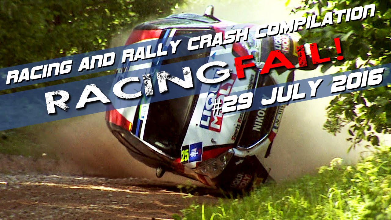 Racing and Rally Crash Compilation Week 29 July 2016 crazy rally car crashes