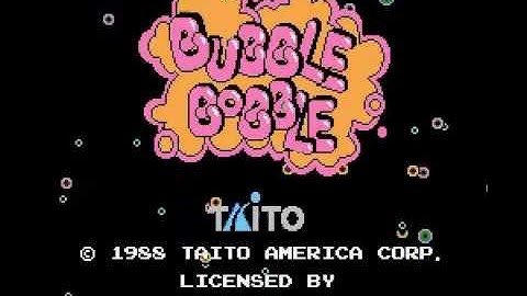 Bubble Bobble - NES [INTRO + BEST ENDING]