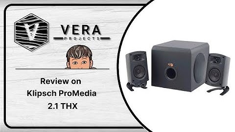 Unboxing and First Impressions of Klipsch ProMedia 2.1 THX Home Theater Speaker