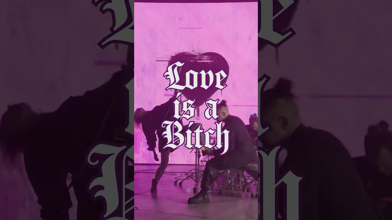 Love hits hard, but this Friday hits harder 💔🤟 #LoveIsABitch official video is out now! #therasmus