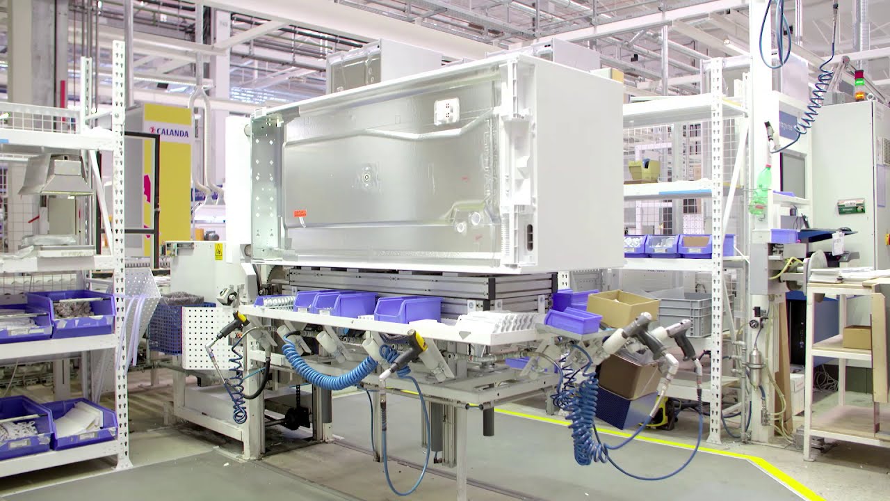 Banda Transportoare Produse Electrocasnice Albe - Solutii prin IHOPE Real