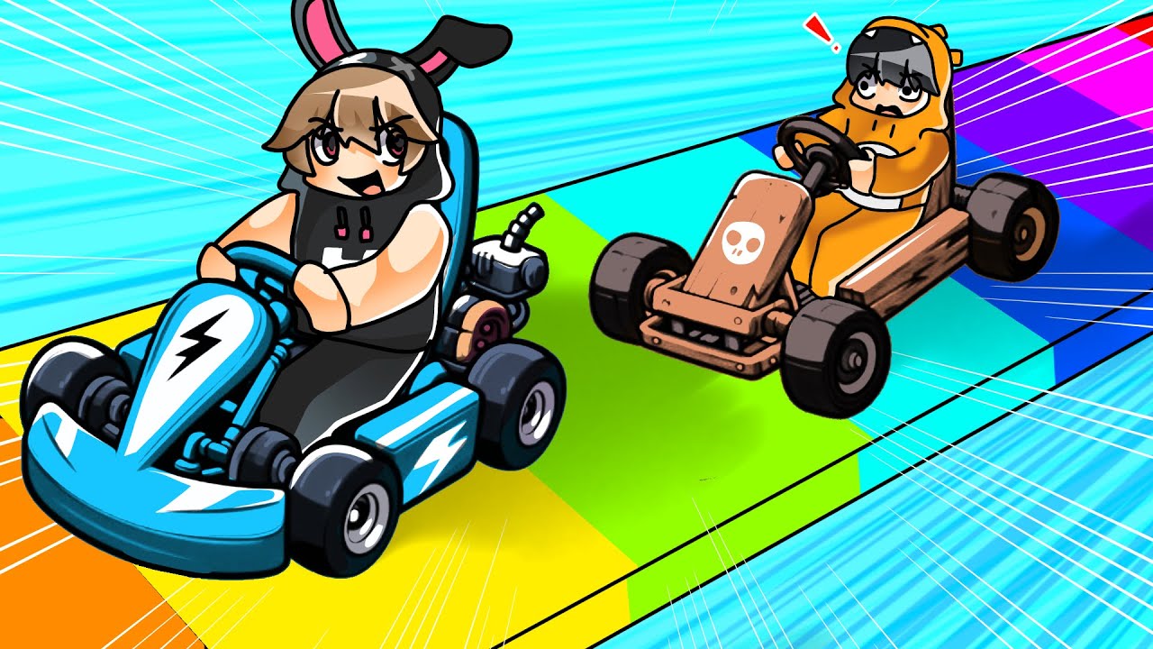 MENJADI PEMBALAP GO KART PALING CEPAT!!