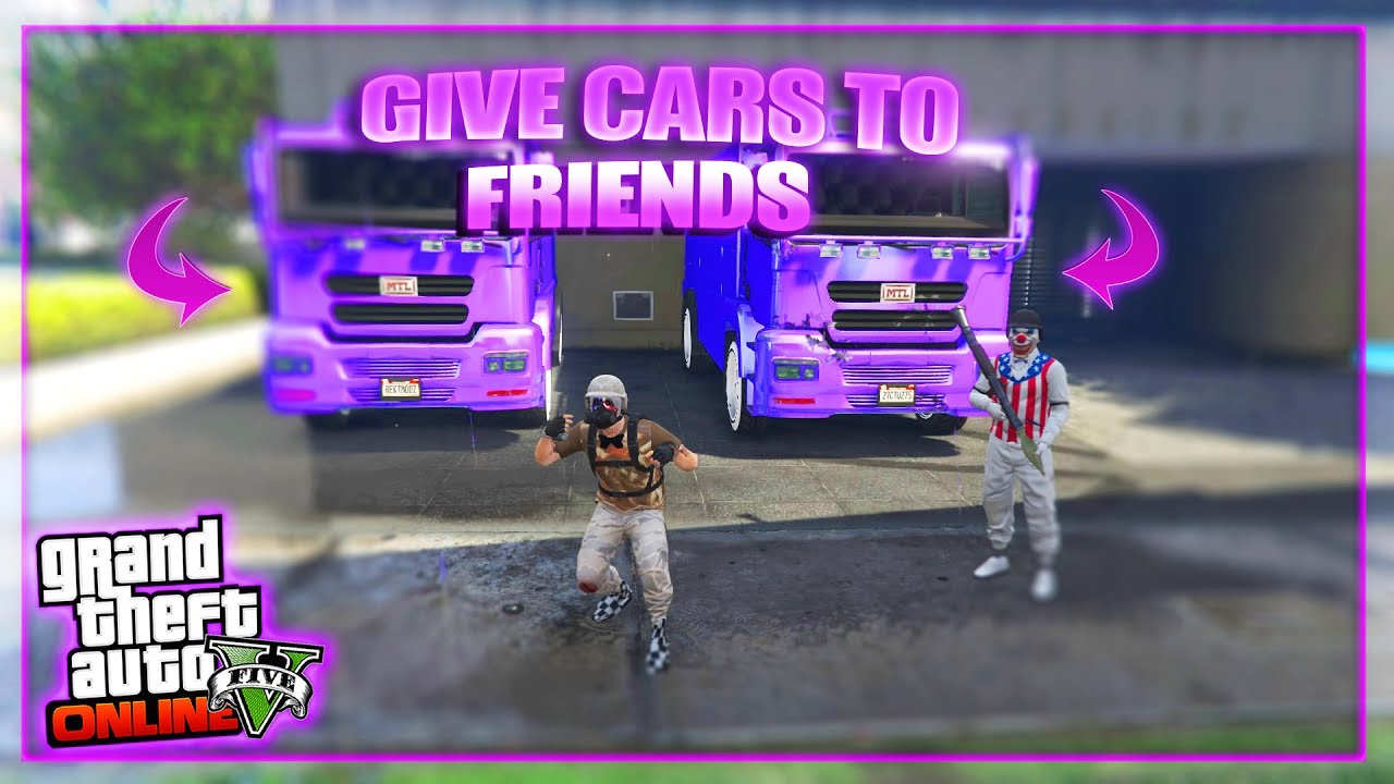 GTA 5 1.40 - *AFTER HOTFIX* GIVE CARS TO FRIENDS FAST AND EASY WORKING 100% (1 FREIND METHOD)